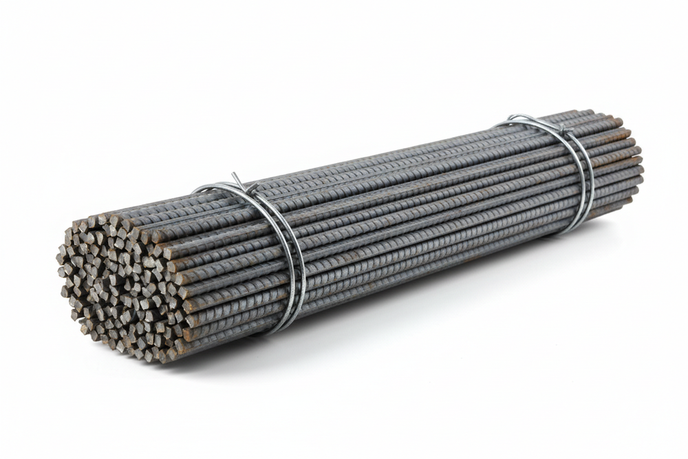 Bundle of reinforcing steel bars